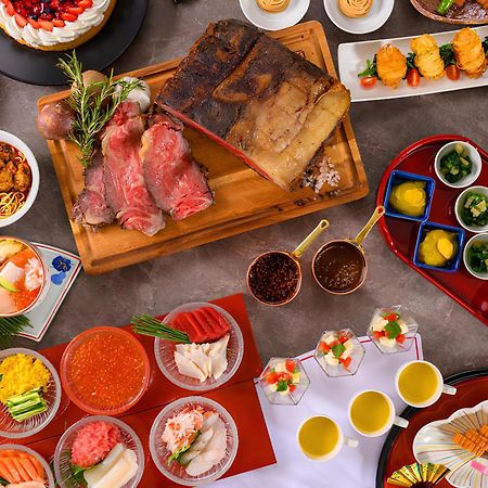 Shin Furano Prince Hotel Extérieur photo A selection of Japanese cuisine