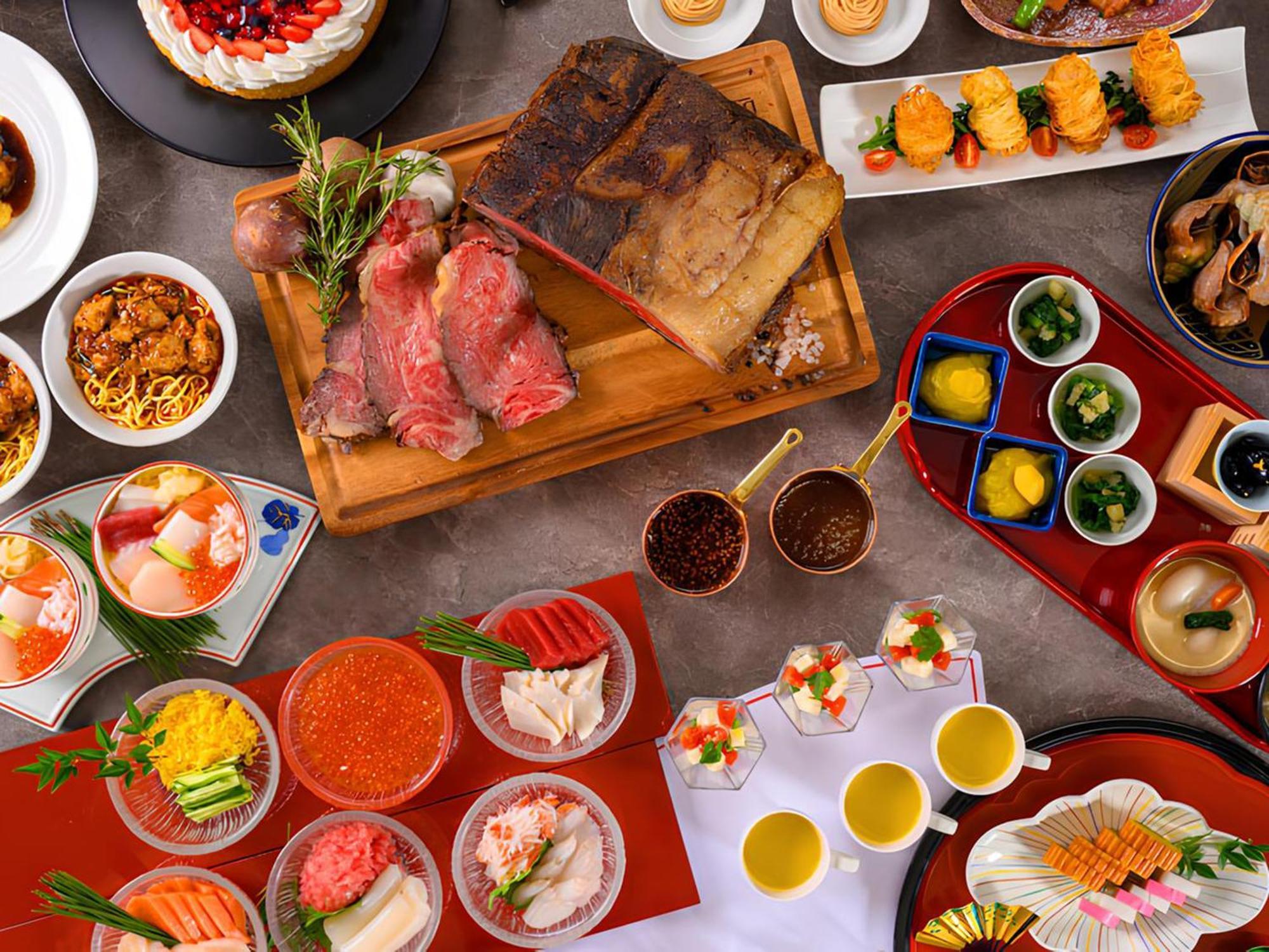 Shin Furano Prince Hotel Extérieur photo A selection of Japanese cuisine